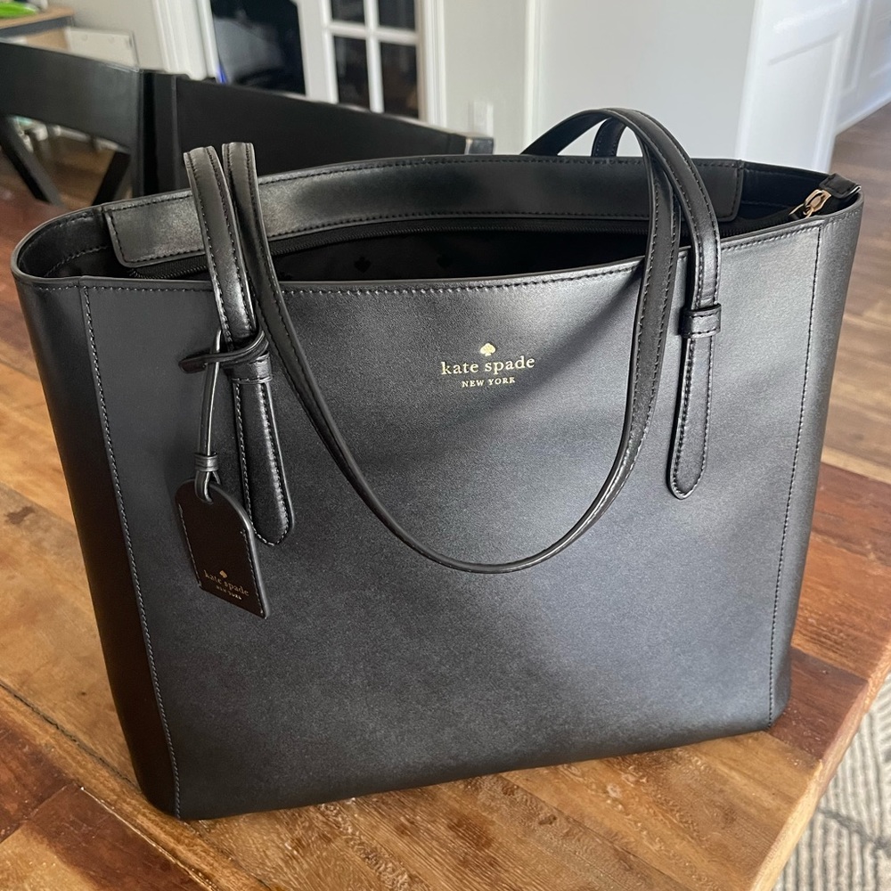 KATE SPADE - DANA TOTE BAG - BLACK